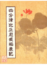 四分律比丘尼戒相表记 C003 有黄斑