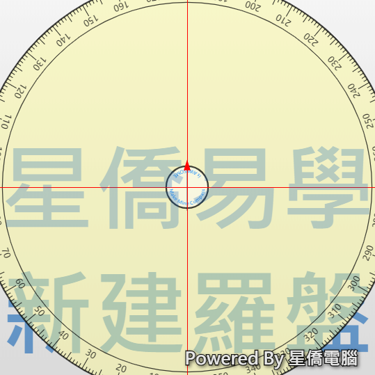罗盘检视区