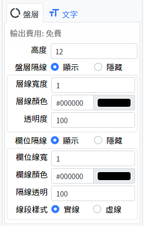 免费罗盘层设定